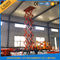 500kgs υδραυλική υδραυλική πλατφόρμα επιτραπέζιας κινητή εναέρια εργασίας ανελκυστήρων με 4 ρόδες 8m ύψος ανύψωσης