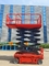 12m Αυτοκινούμενα ανελκυστήρες με ψαλίδι κινητή ανυψωμένη πλατφόρμα εργασίας Αεροπορική ανελκυστήρα σκαλωσιά