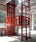 2.5 οδηγών ραγών υδραυλικών τόνοι ανελκυστήρων ανελκυστήρων για το CE φόρτωσης φορτίου αποθηκών εμπορευμάτων